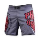 Pride Or Die Bone Crusher MMA Shorts - Grey
